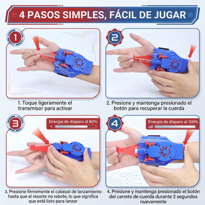 Lanzador de Telarañas Retráctil Kinetak™