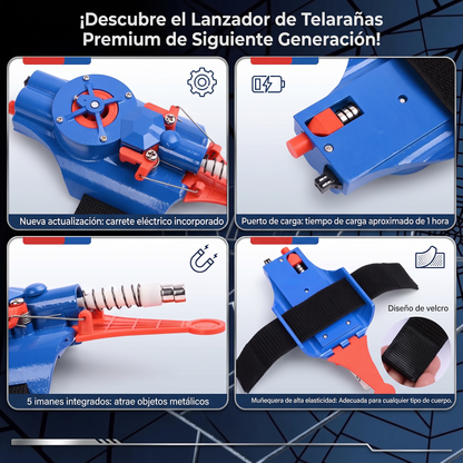 Lanzador de Telarañas Retráctil Kinetak™